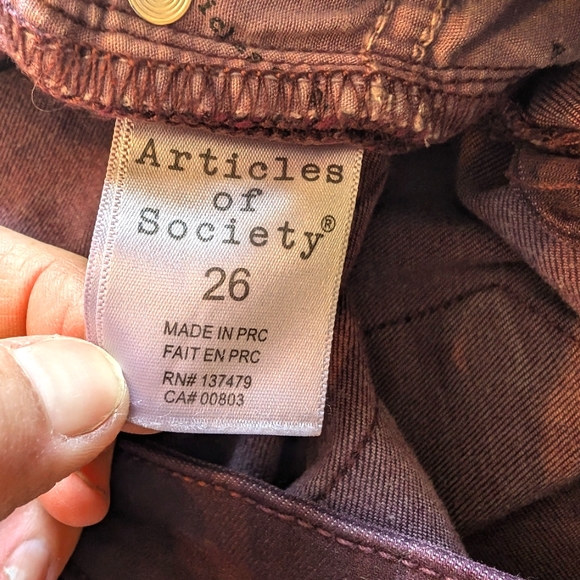 Articles of Society jeans - Picture 6 of 11